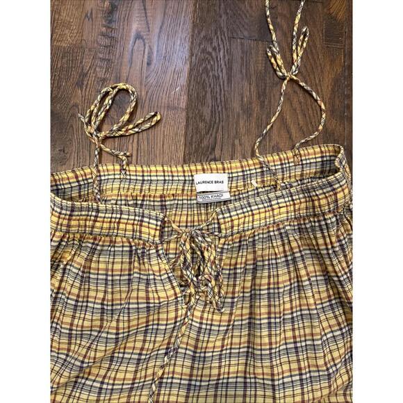 Laurence Bras Striped Maxi Dress Women’s 1 US 6 – Tie Shoulder Straps – Keyhole - Picture 4 of 6